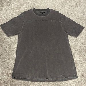 Men’s oversized size small browned Yeezy season three T-shirt.
